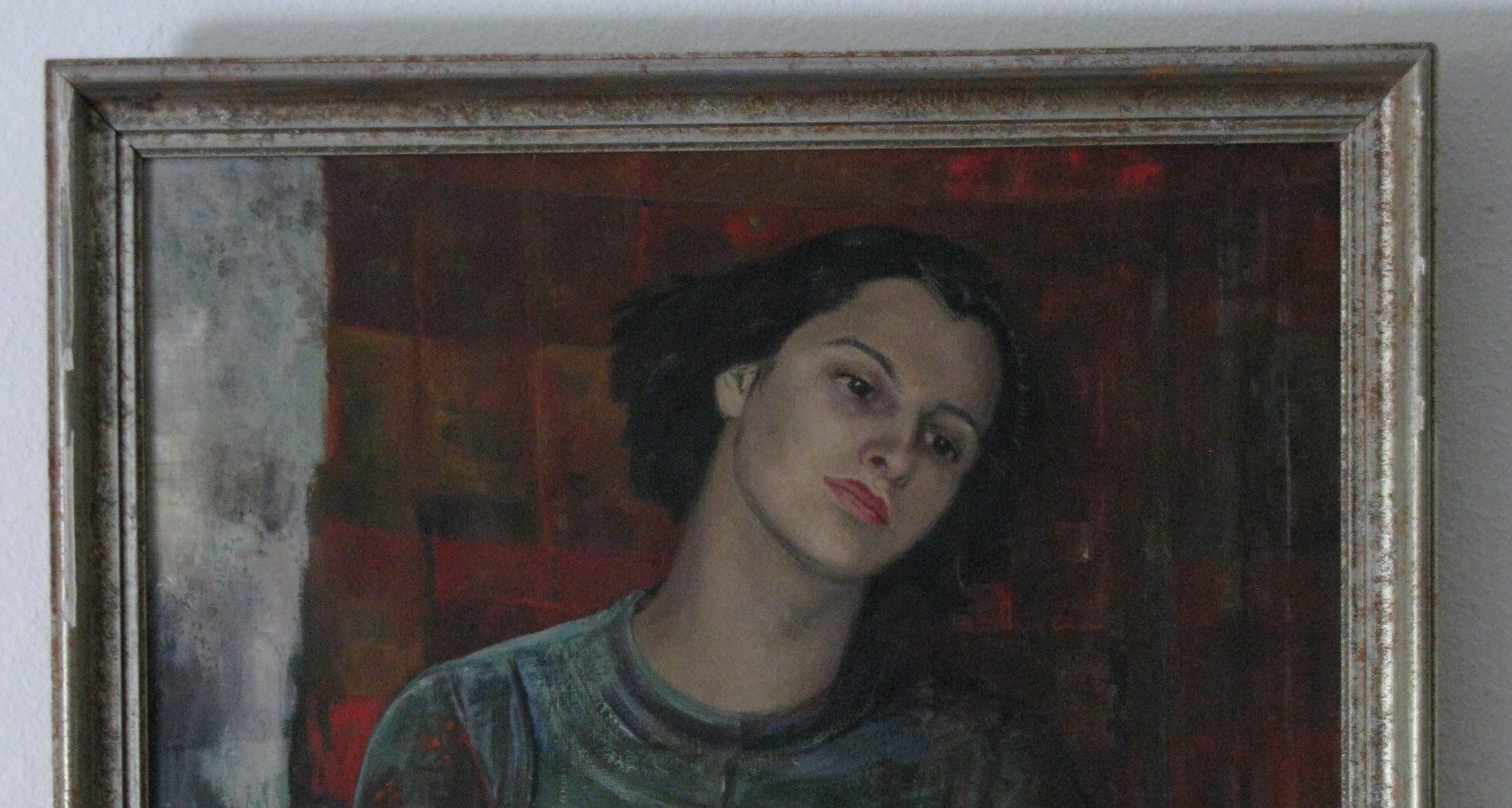 Dipinti: Paul Eichenberger , Frauenportrait 1936 – Usato da Zürich venduto da artsandstuff 2