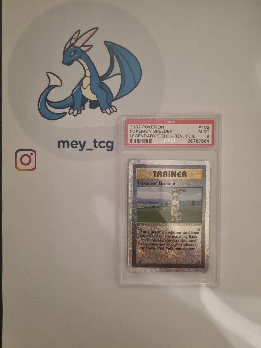 Pokémon Carte collezionabili: Pokemon Breeder 102/110 PSA 9 – Nuovo (secondo la descrizione) da Holzhäusern ZG venduto da mey_tcg