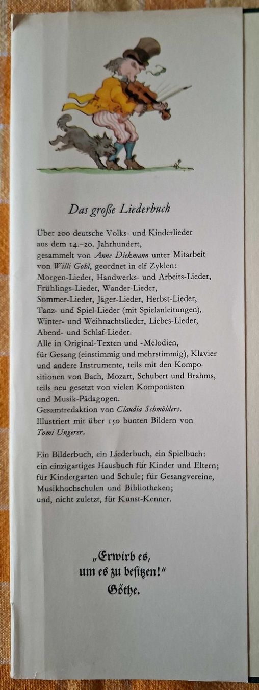 Libri: Das grosse Liederbuch - Anne Diekmann – Nuovo (secondo la descrizione) da Seuzach venduto da wie_c66v 2