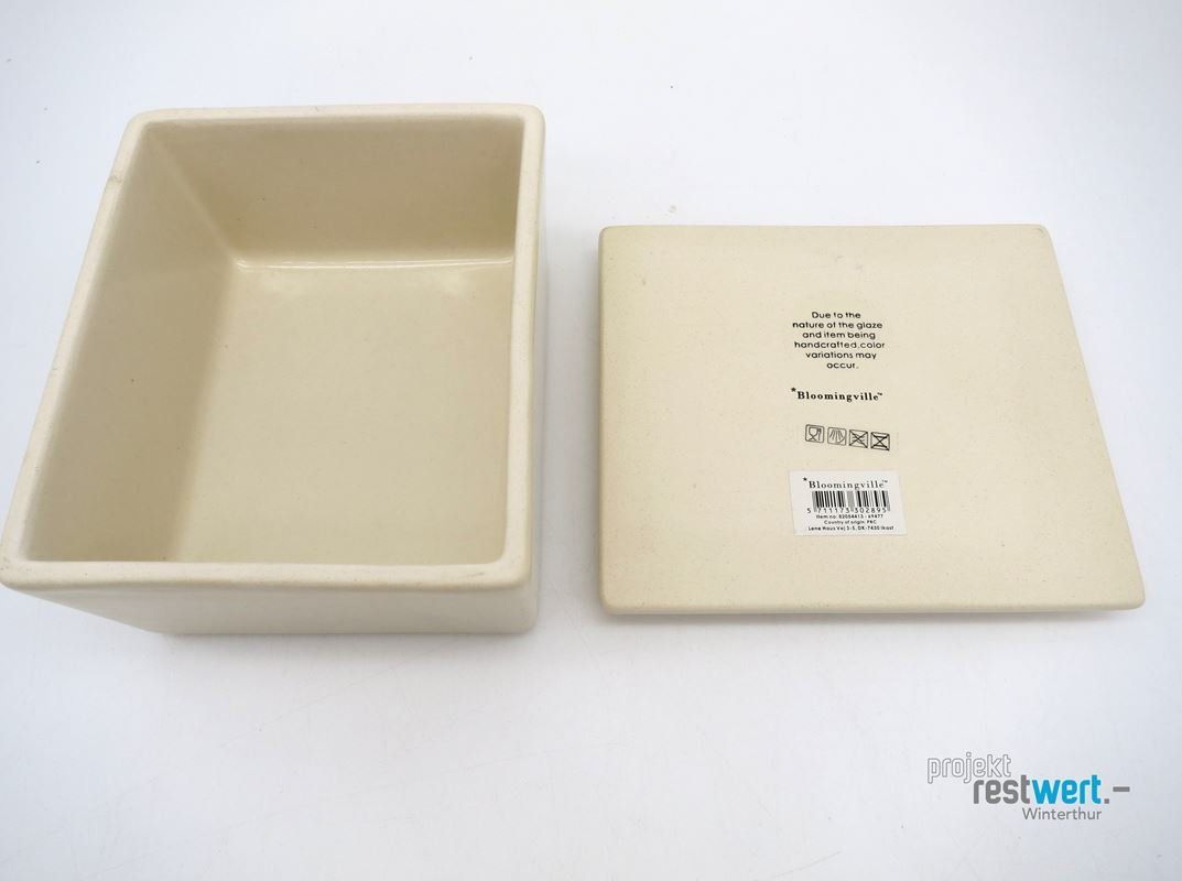 Bloomingville Altre Stoviglie: BLOOMINGVILLE BEA - Butterdose, beige – Nuovo (secondo la descrizione) da Winterthur venduto da Restwert_Winterthur 2