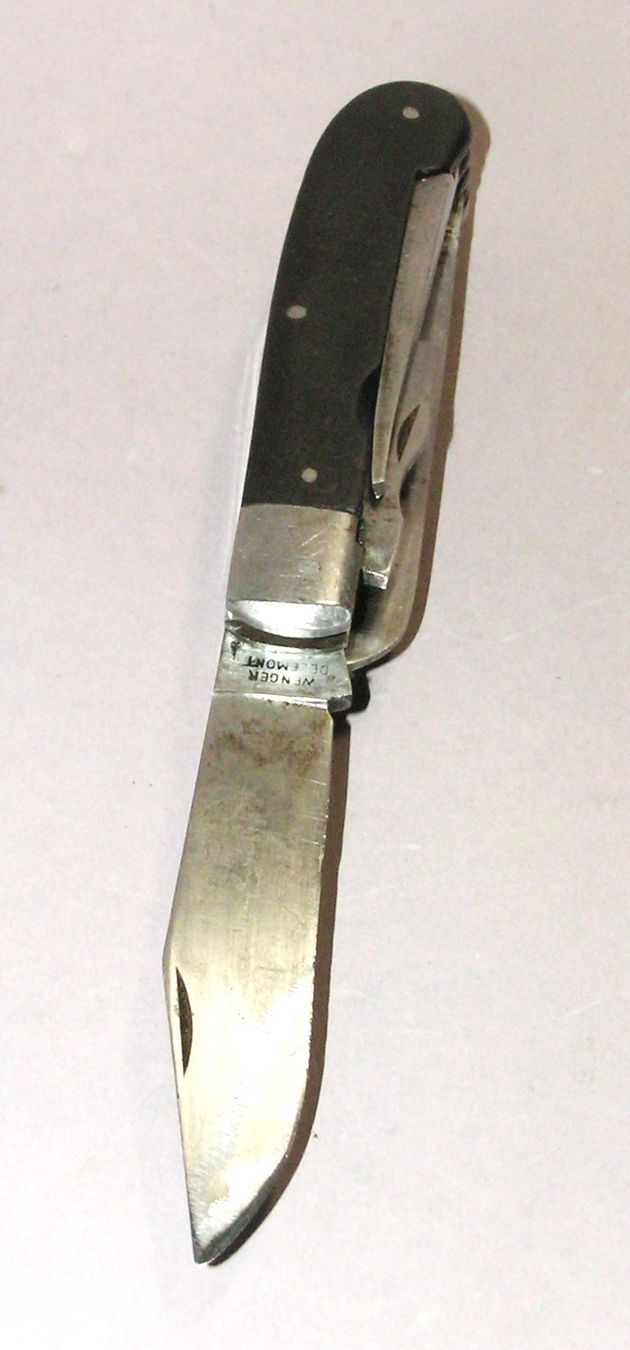 Wenger Taschenmesser: ALTES TASCHENMESSER SACKMESSER WENGER DELEMONT – Gebraucht aus Grenchen von Antique-hunter 9