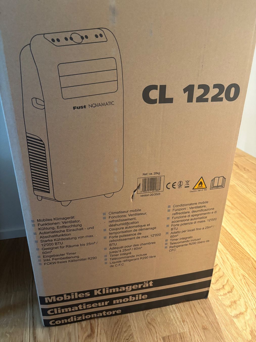 Novamatic Klimageräte: Klima Gerät  Novamatic CL 1220 – Neu (gemäss Beschreibung) aus Männedorf von Pagode1 6