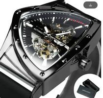 Montre Homme Automatique, Design Triangulaire