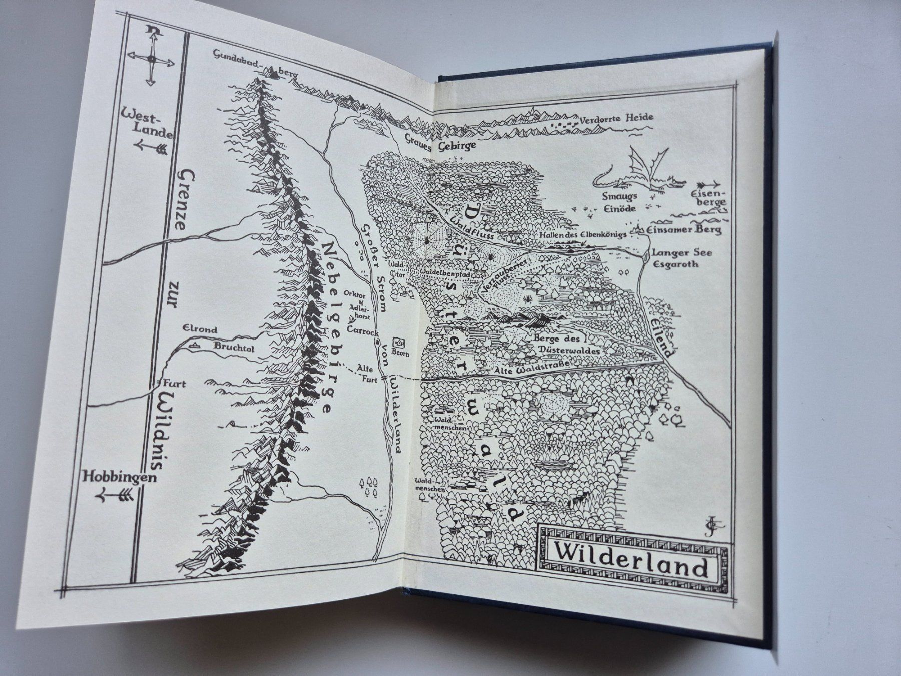 Bücher: Der kleine Hobbit     J.R.R. Tolkien – Gebraucht aus Niederweningen von Obson 4