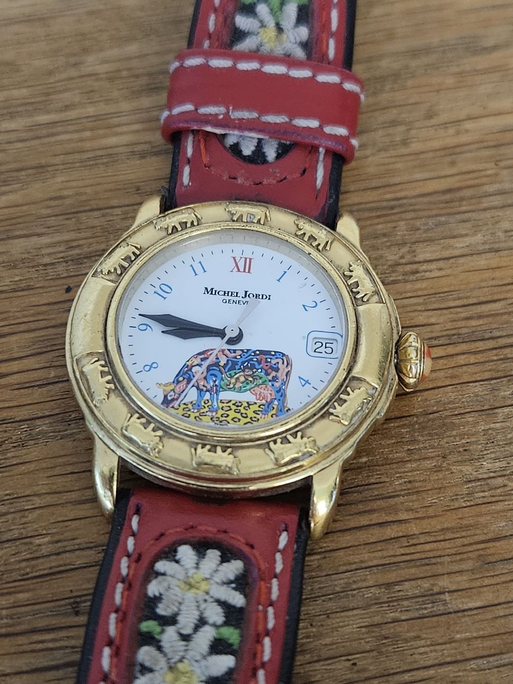 Michel Jordi Orologi: Michael Jordi Uhr 33mm Gold Plated  – Usato da Flamatt venduto da pie_f9zm 8