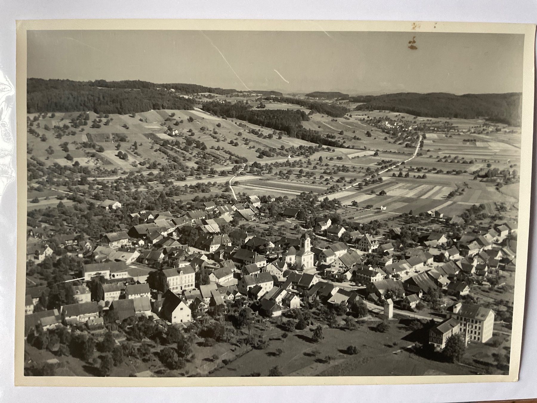 Cartoline postali: Luftaufnahme Embrach, 1948 – Usato da Tecknau venduto da bleilaus