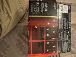Lichterkette Sterne Indoor 24 LED 4.6m 27cm M Gross M
