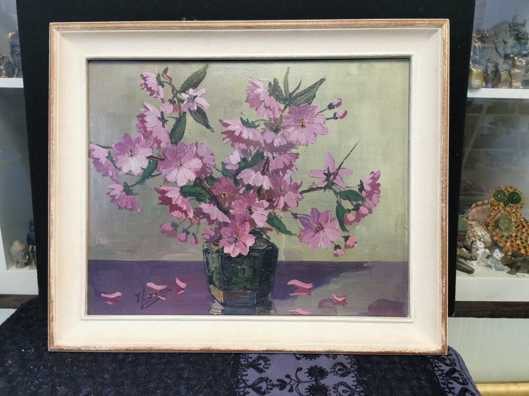 Gemälde: NATURE MORTE SIGNÉE – Gebraucht aus Genève von Qanil77