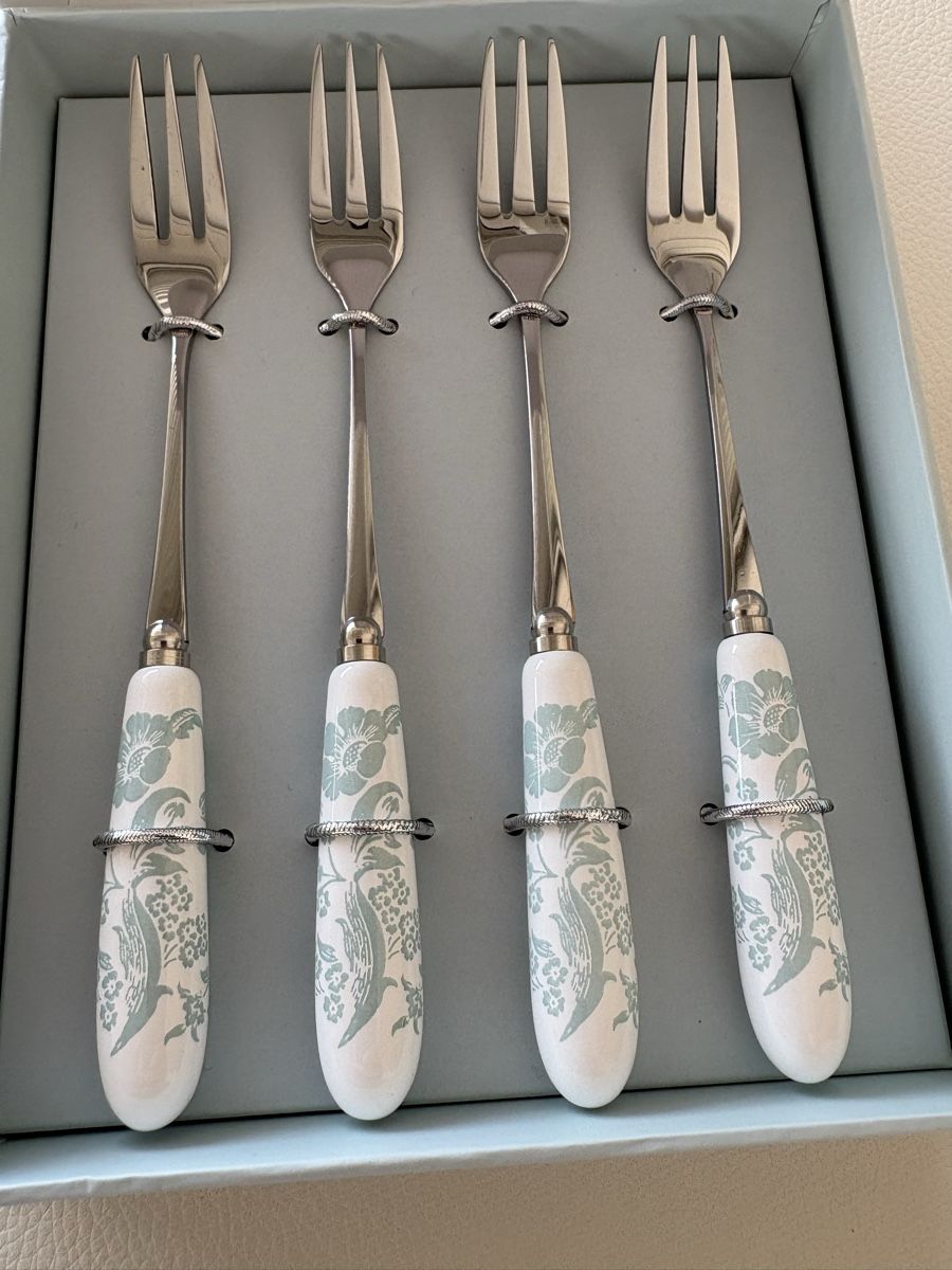 Forchette: Laura Ashley ,dessert fork set – Nuovo (secondo la descrizione) da Lausanne venduto da oyu_hgg5 2