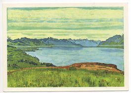 Genève GENFERSEE Künstler Ferdinand Hodler