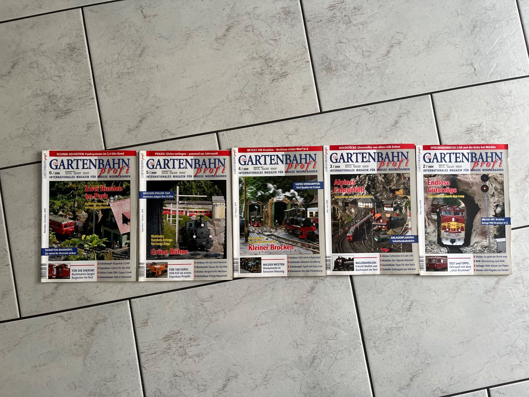 Revues & Magazines: Gartenbahn verschiedene Hefte – D'occasion à Rudolfstetten par Rrst1968