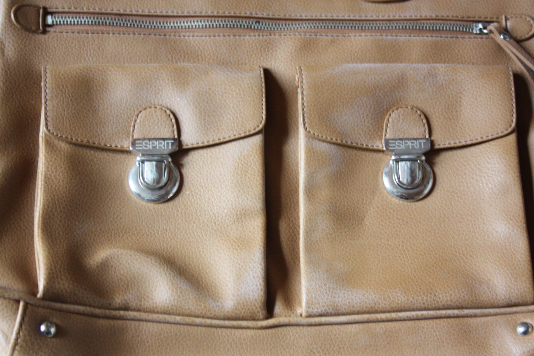 Esprit Taschen für Damen: Damenhandtasche Esprit, Leder – Gebraucht aus Oberwil BL von Hesa41 1