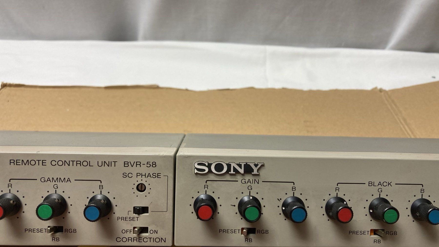 Sistema di controllo: Sony Remote Control Unit BVR-58 – Usato da Dietikon venduto da Rima57 2