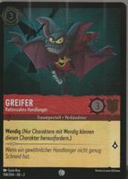 TCG LORCANA FLUTGESTALTEN ( 2ROF ) De 108 FOIL Greifer - Rat