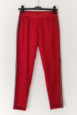 MARC CAIN Hose Casual Jogpants Pants rote SPITZE N1/34-36