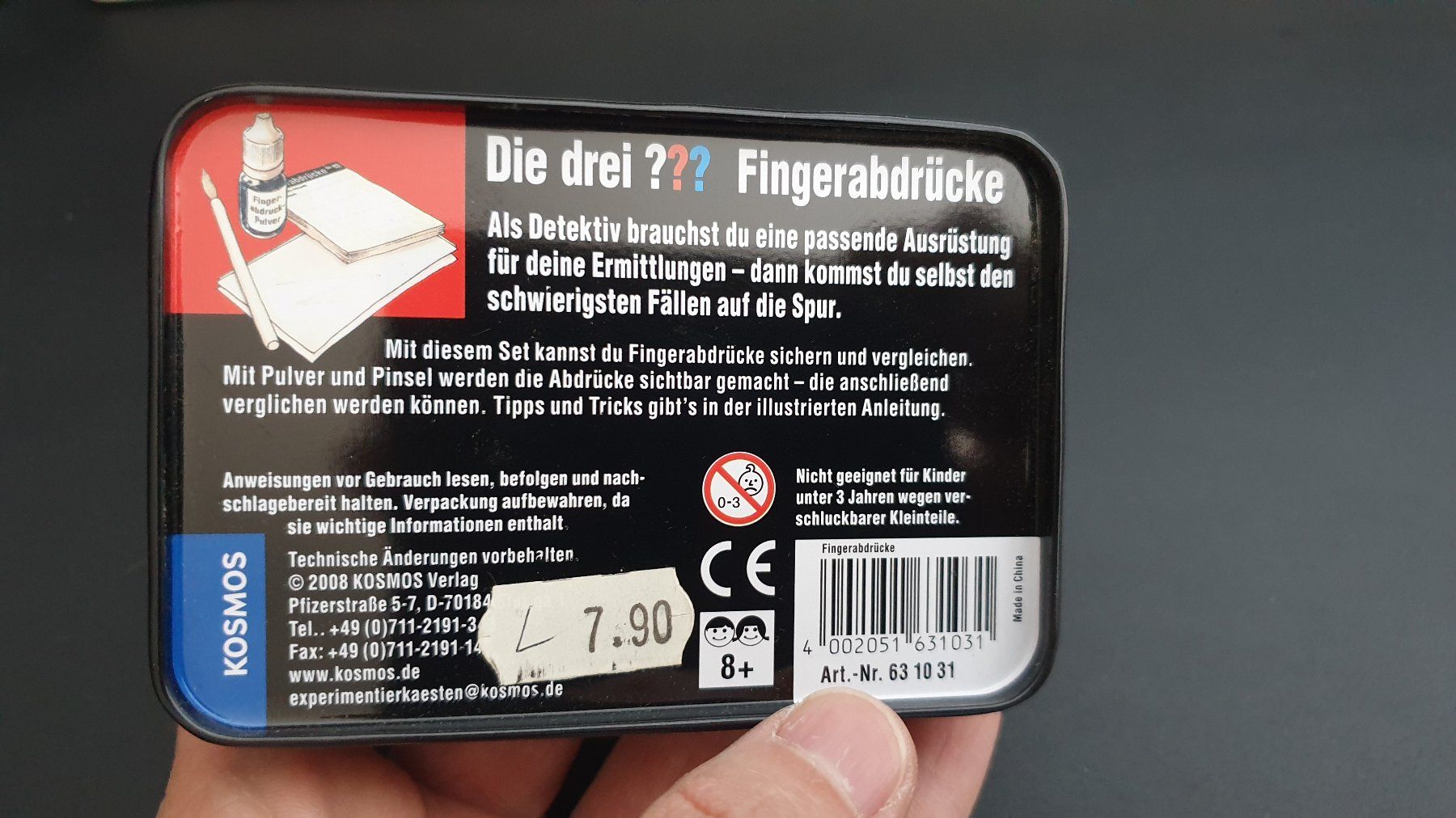 Giocattoli: Die 3 ??? - Fingerabdrücke – Nuovo e nell'imballaggio originale da Stäfa venduto da Supertramp73 4