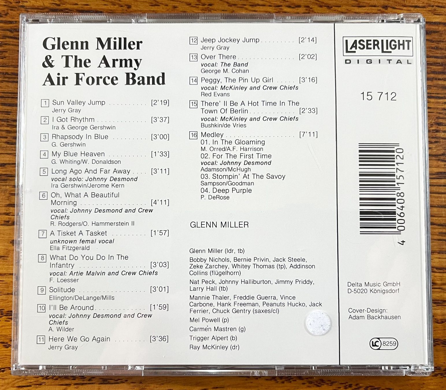 CD: Glenn Miller & The Army  Air Force Band CD – Usato da Oftringen venduto da Vucki 1