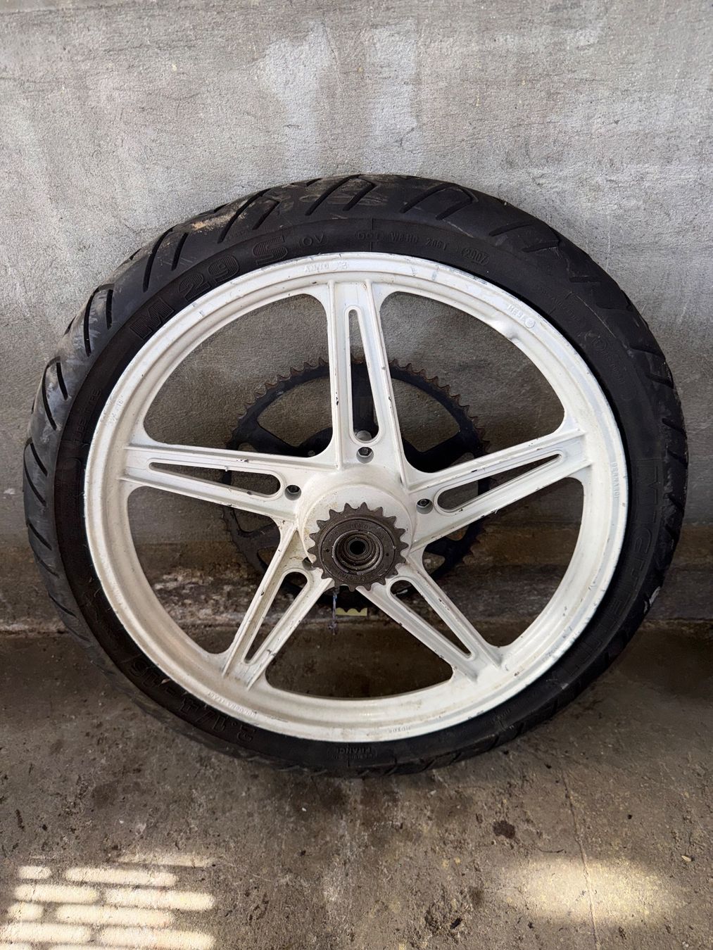 Puch Parti ricambio per ciclomotori: Mofa Gussfelgen Hinterrad 16 Zoll – Difettoso da Fahrni b. Thun venduto da berger_tuning34 2