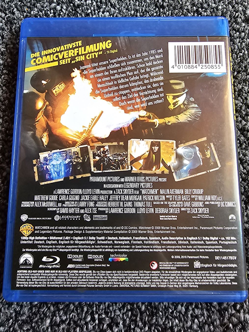 Tutti i DVDs: Watchmen - Die Wächter Blu-ray – Usato da Ruswil venduto da jan_bxl5 1