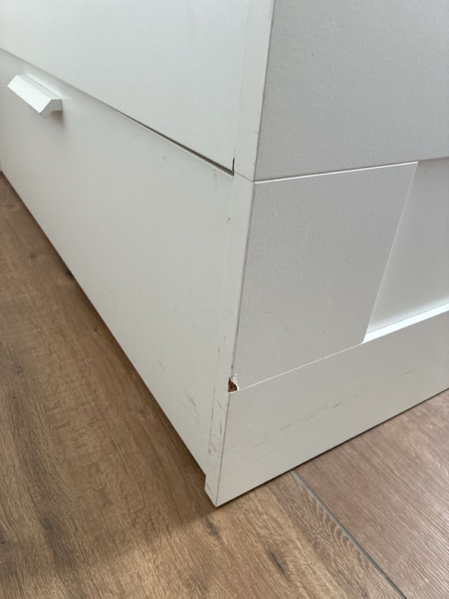 Letti: Bett mit Schubladen 160x200cm weiss – Usato da Seengen venduto da FDN8510 1