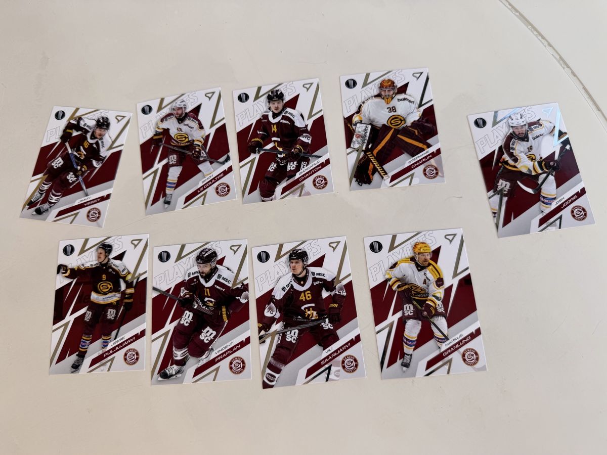Sportzoo Carte collezionabili: Playoffs 25/26 Genève-Servette HC full base set  – Nuovo (secondo la descrizione) da Pont-la-Ville venduto da demiec