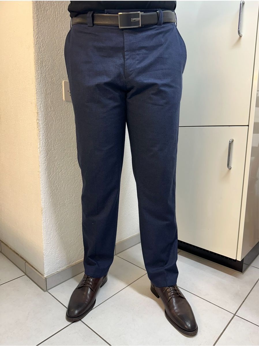 Pantaloni: Stager klassische Hose, dunkelblau, Größe 58 – Usato da Zürich venduto da ser_26bt
