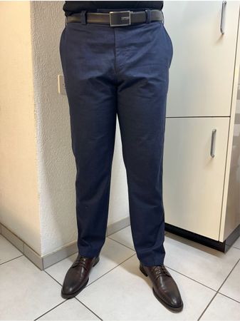 Stager klassische Hose, dunkelblau, Größe 58
