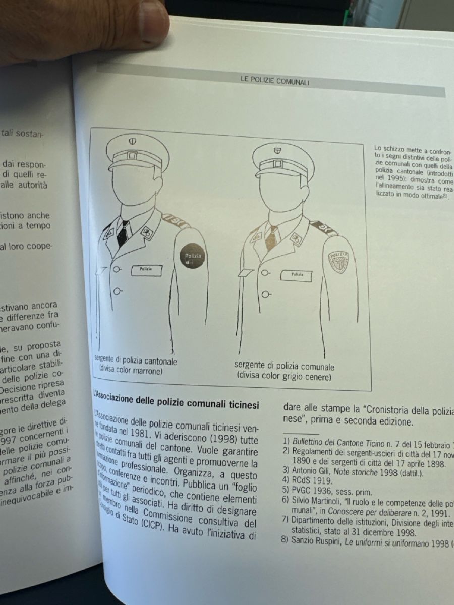 Bücher: Cronistoria Polizia Ticino – Gebraucht aus Morbio Inferiore von Ecod 6