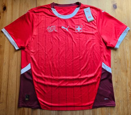Trikot Schweiz Puma Gr. XXL NEU Schweizer Fussball Nati WM