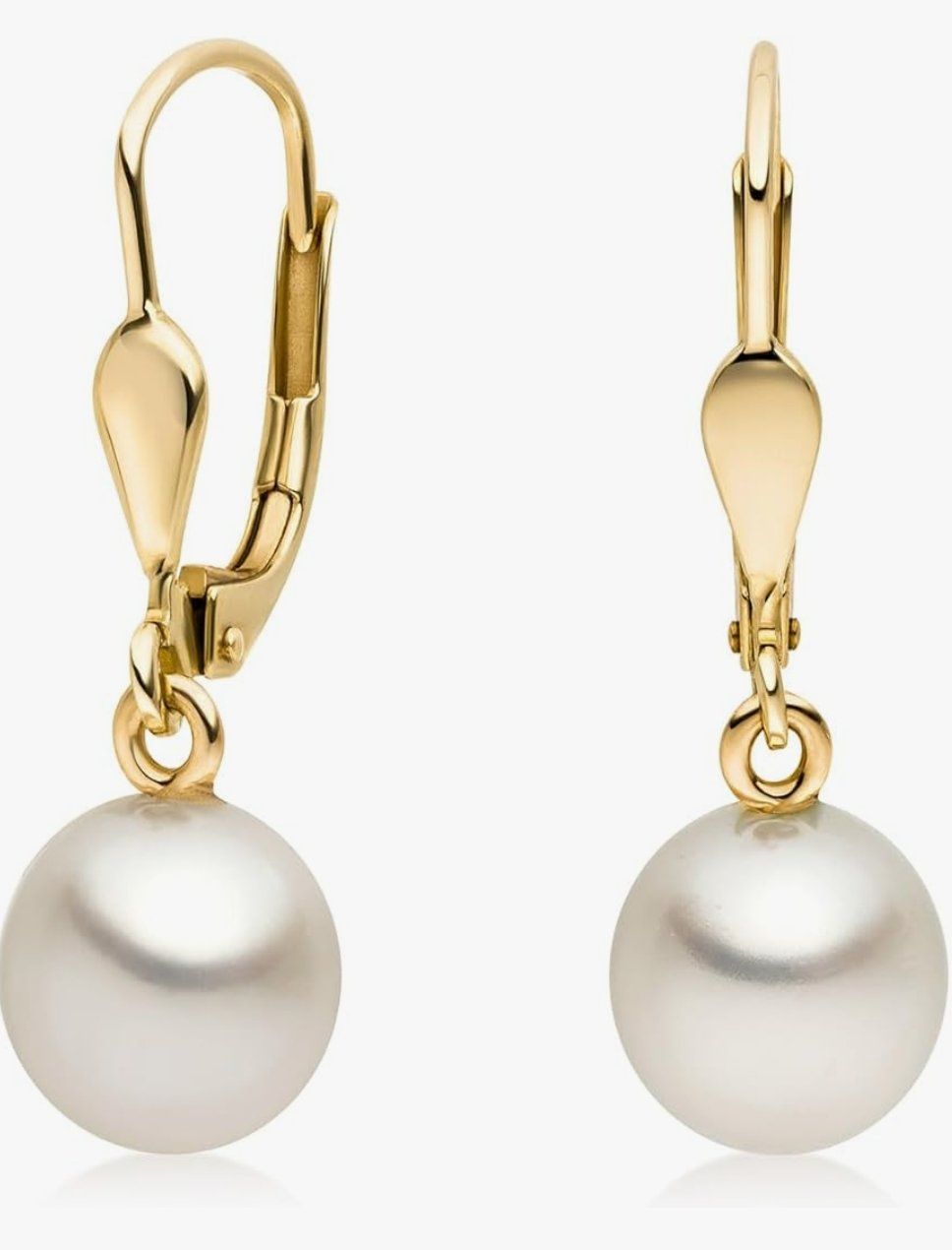 Orecchini pendenti & Orecchini a lobo: Ohrringe Tropfen  - mit Süßwasserzuchtpe – Nuovo e nell'imballaggio originale da Hemmental venduto da Goldwelt2