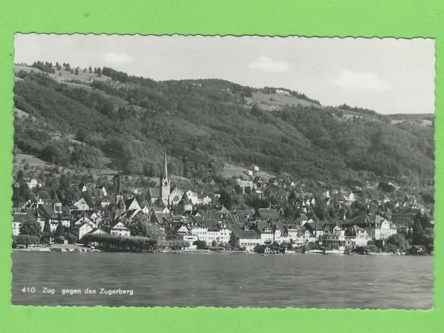 Cartoline postali: Zug gegen den Zugerberg – Nuovo (secondo la descrizione) da Zürich venduto da t24_de