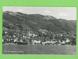 Zug gegen den Zugerberg