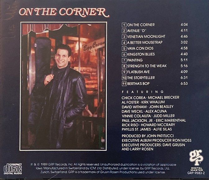 CDs: John Patitucci - On the corner – Gebraucht aus Grüningen von azulgris 1
