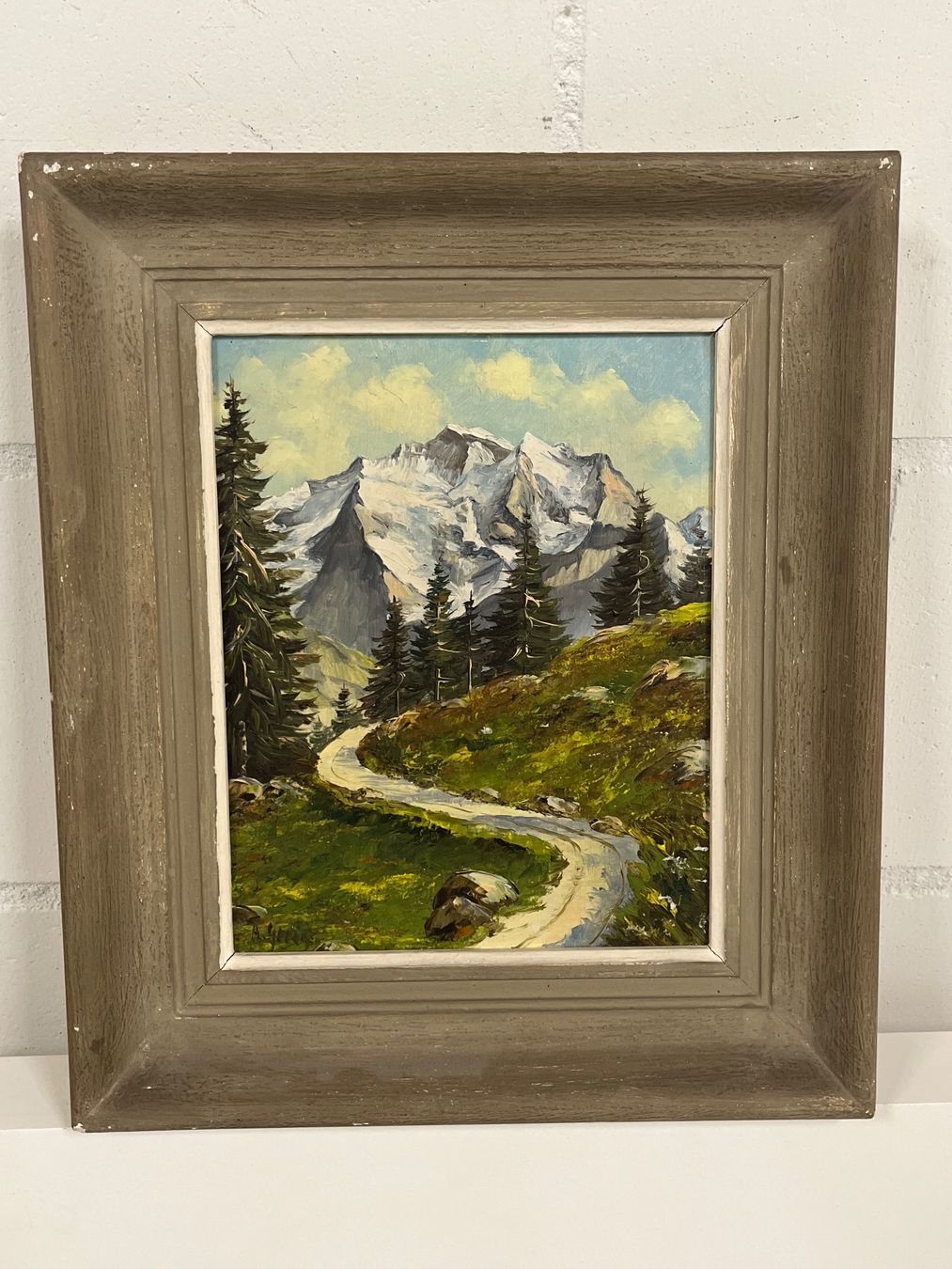 Tableaux: A. Gerig ÖlGemälde landschaftsbild – D'occasion à Basel par PAUL_ART 2