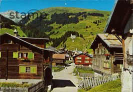 1985 AK Breil / Brigels _ Dorfpartie