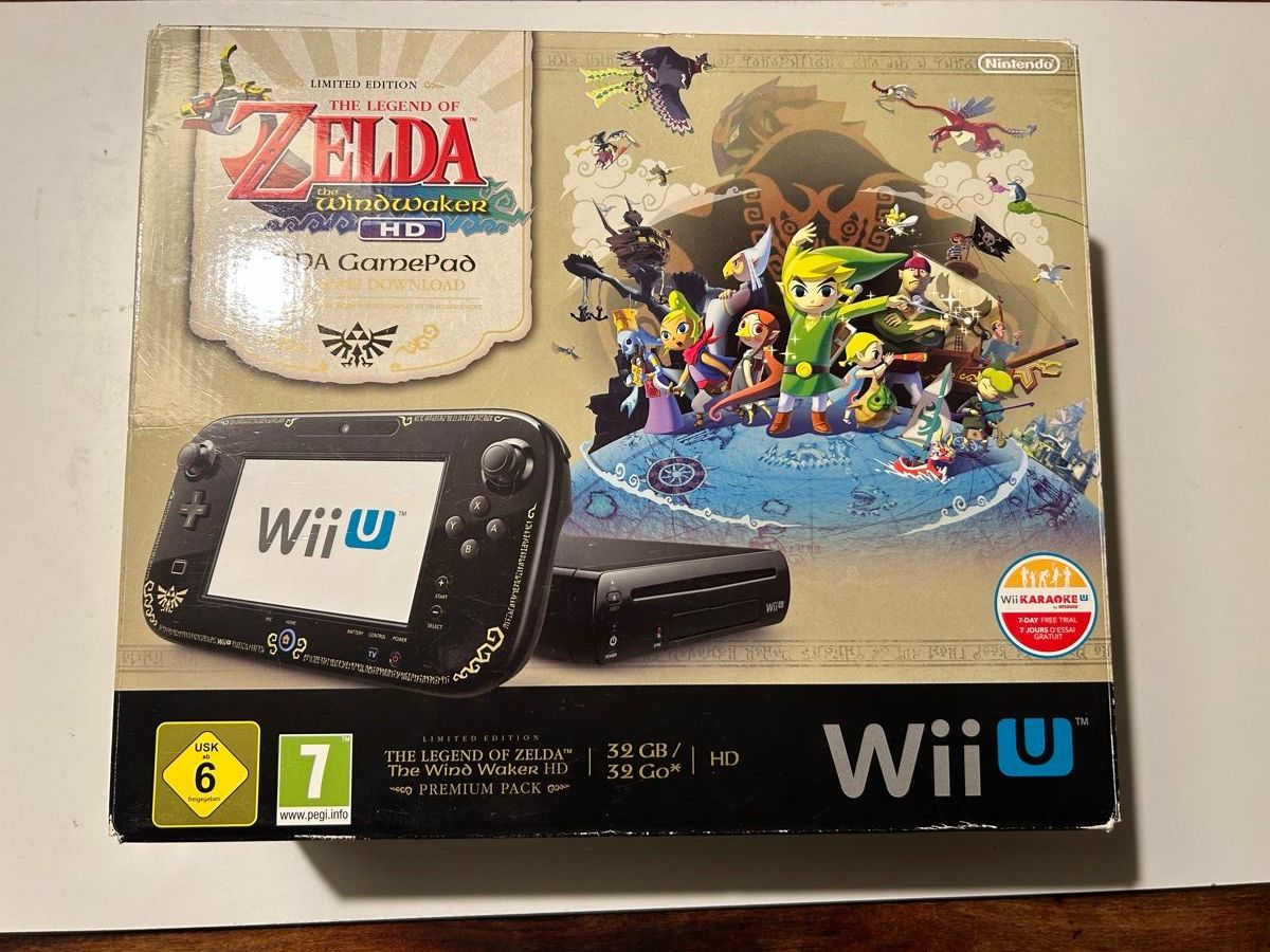 Nintendo Console: Wii U Zelda Wind Waker complete, état Collection. – Usato da Pully venduto da PongDayOne