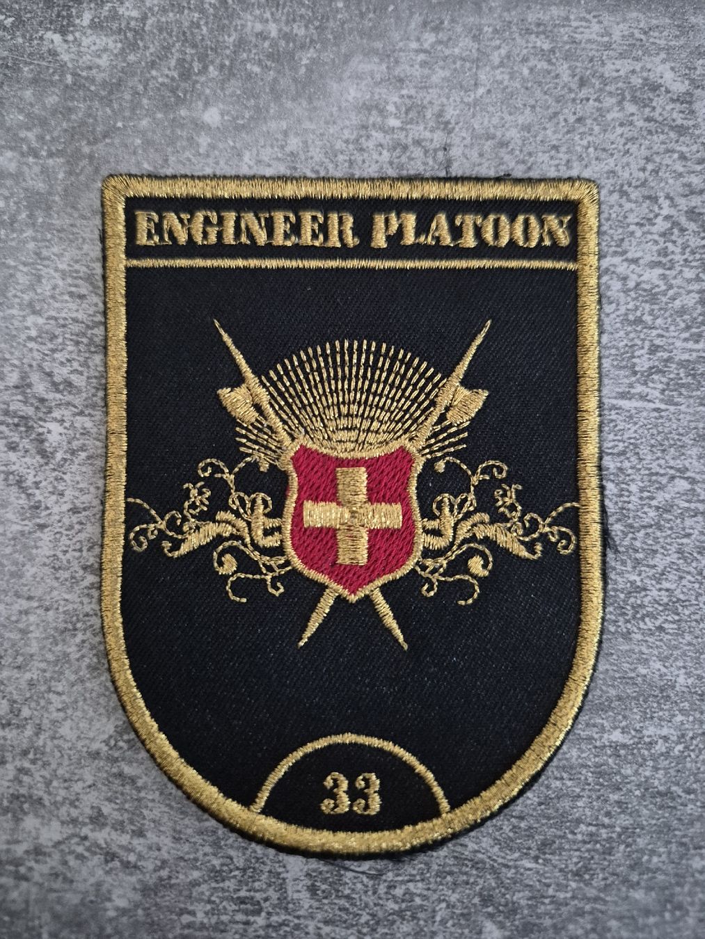 Swisscoy Placchette & Badge: Badge SWISSCOY Engineer Platoon 33 KFOR – Nuovo (secondo la descrizione) da Auswil venduto da boumi85