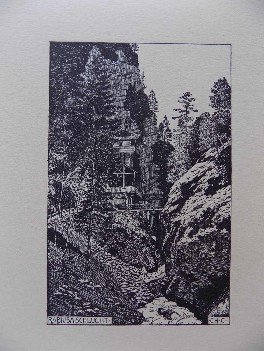 Incisioni: Rabiusaschlucht – Usato da Risch venduto da Rischli15 4