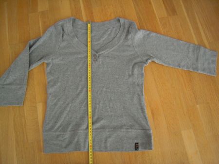 3/4 Arm Shirt Gr XS InScene Grau