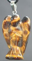 Halskette R-214 – Engel – Tigerauge – ca. 3,8 cm