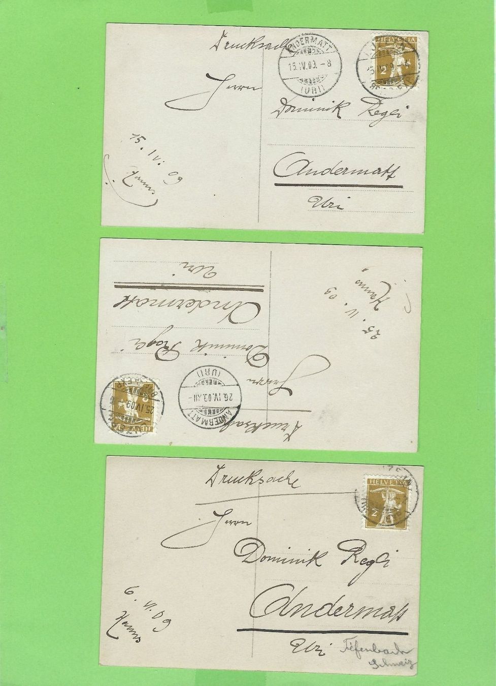 Cartoline postali: Dollarprinzessin,  6 AK – Usato da Zürich venduto da t24_de 3