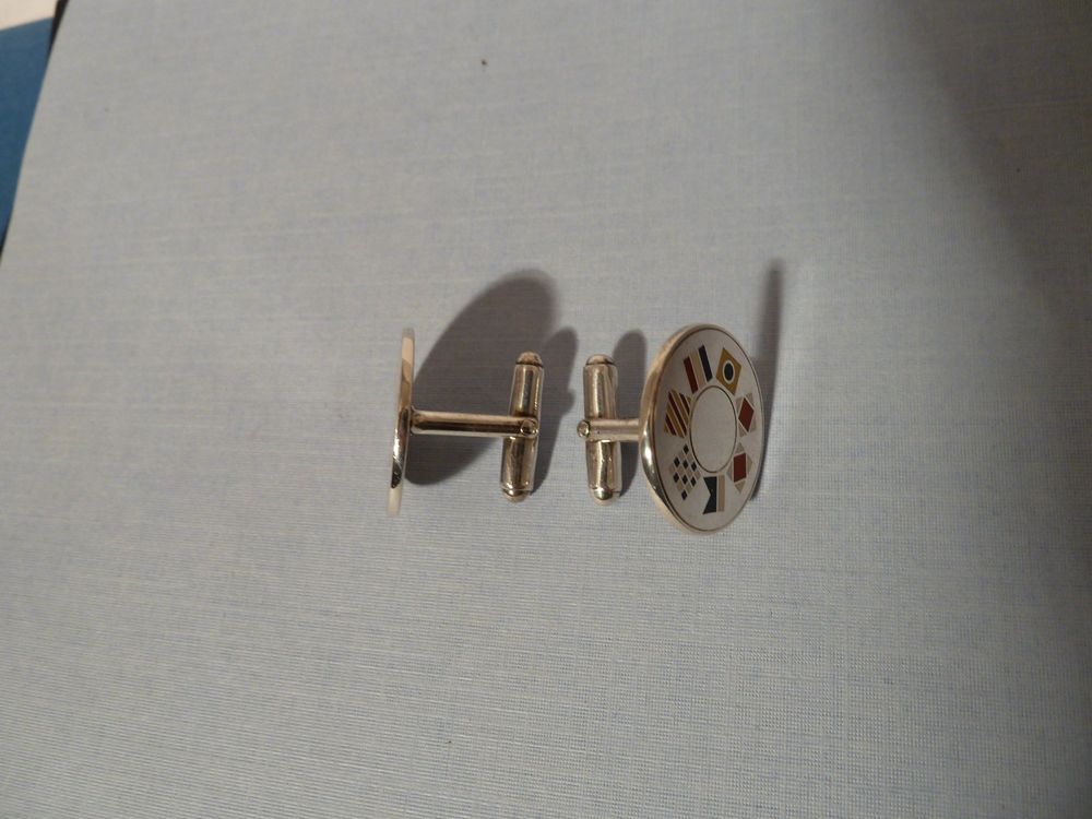 Boutons De Manchette Vintage - Gemelos Rétro, Occasion