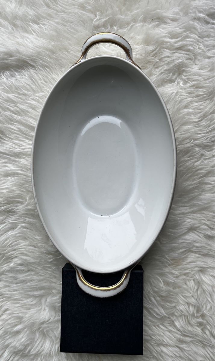 Ciotole: Limoges Servierschale mit Deckel, Blumenmuster – Usato da St. Gallen venduto da reg_f8h8 7