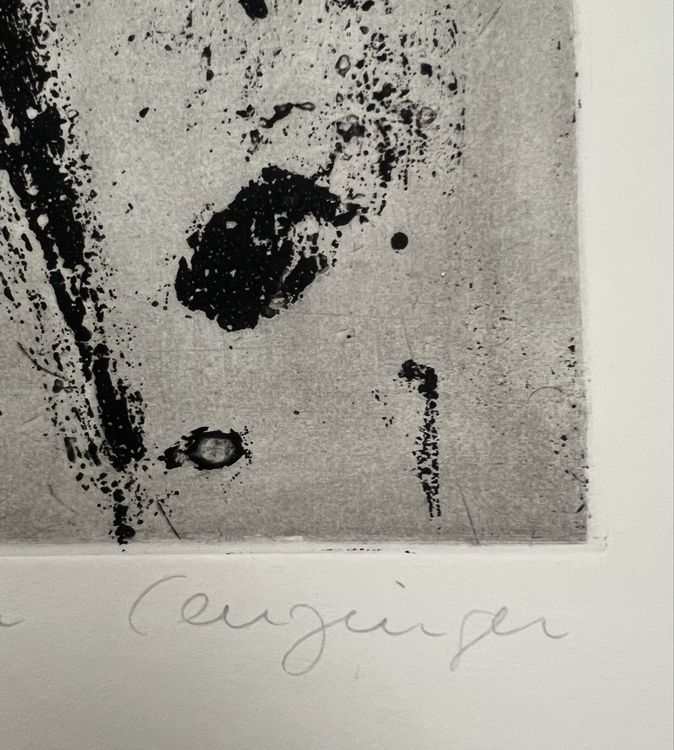 Greta Leuzinger, handsigniert, nummeriert 4
