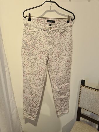 Marc Cain Hose, neuwertig, Gr. 38 Leo-Print, Sommer-Look!