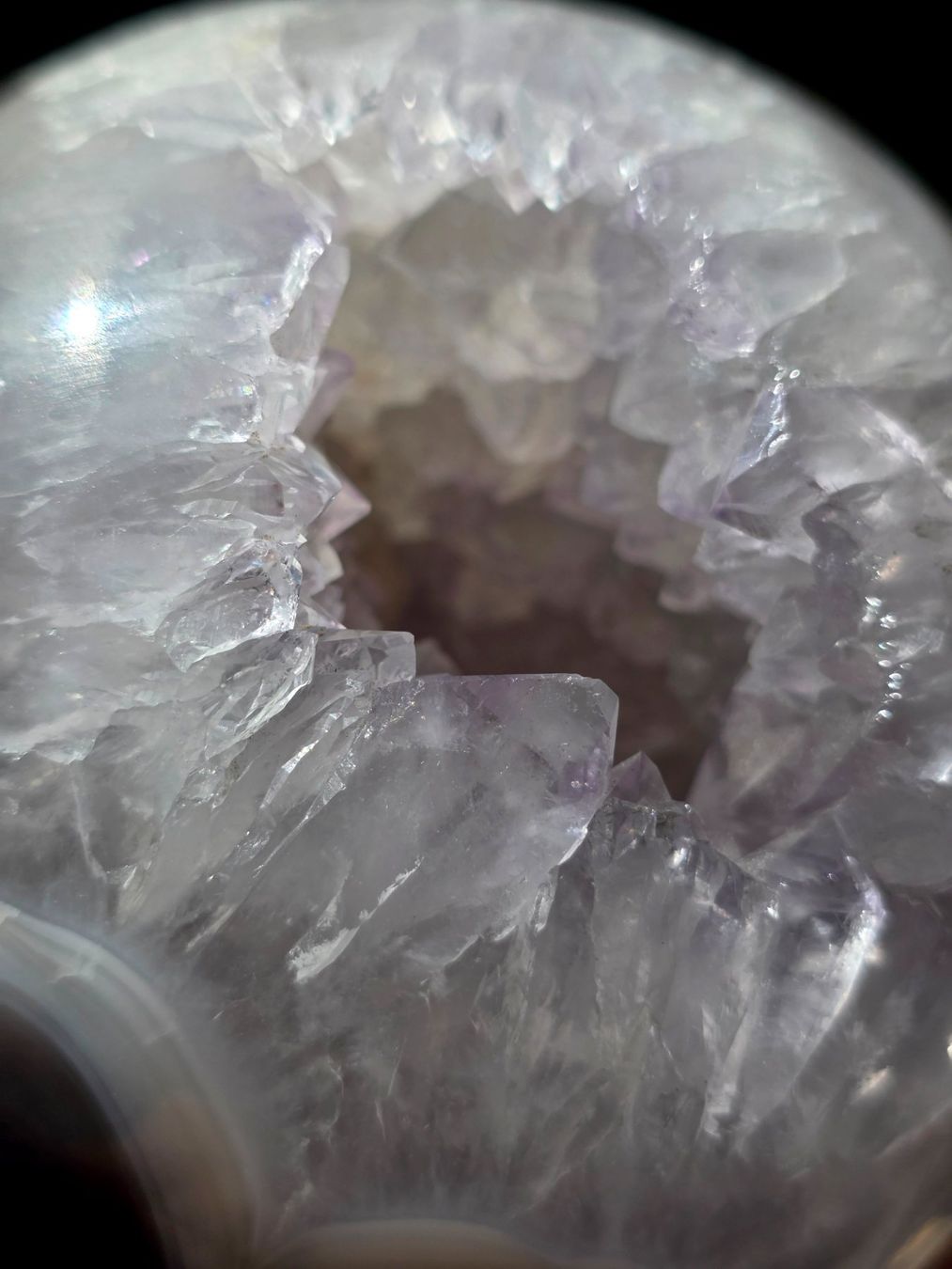 Minerali & Pietre curative: Wunderschöne Amethyst-Achat-Kugel 2.1kg – Nuovo e nell'imballaggio originale da Matzingen venduto da Shay_Crystalz 4