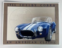 Markenschild Ford SHELBI COBRA 1966