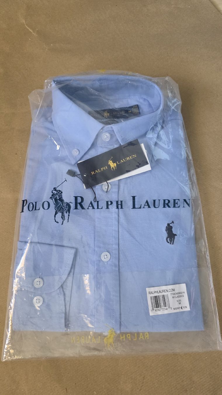 Ralph Lauren Hemden: orginal Polo Ralph Lauren Hemd Grösse M, hellblau, neu – Neu und originalverpackt aus Nürensdorf von mob_v52r