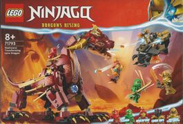 LEGO NINJAGO 71793  HEATWAVE TRANSFORMING LAVA DRAGON new