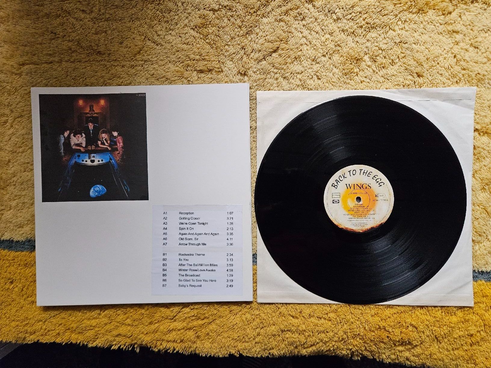 Dischi in vinile: Wings Schallplatte Lp - Back to the Egg – Nuovo (secondo la descrizione) da Lyss venduto da Alexine